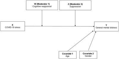Emotion regulation moderates the association between COVID-19 stress and mental distress: findings on buffering, exacerbation, and gender differences in a cross-sectional study from Norway